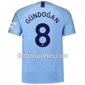 Camisetas Manchester City Gundogan 8 Primera Equipacion 2018/2019